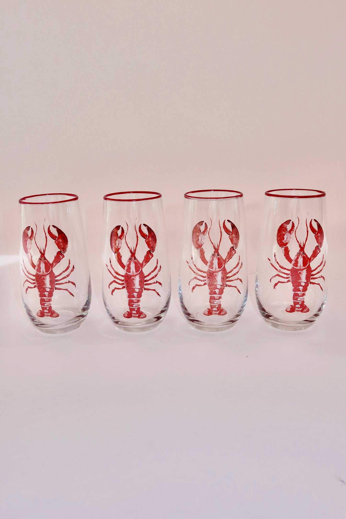 Conjunto Copos Dubai Long Drink Lagosta - 6 unidades
