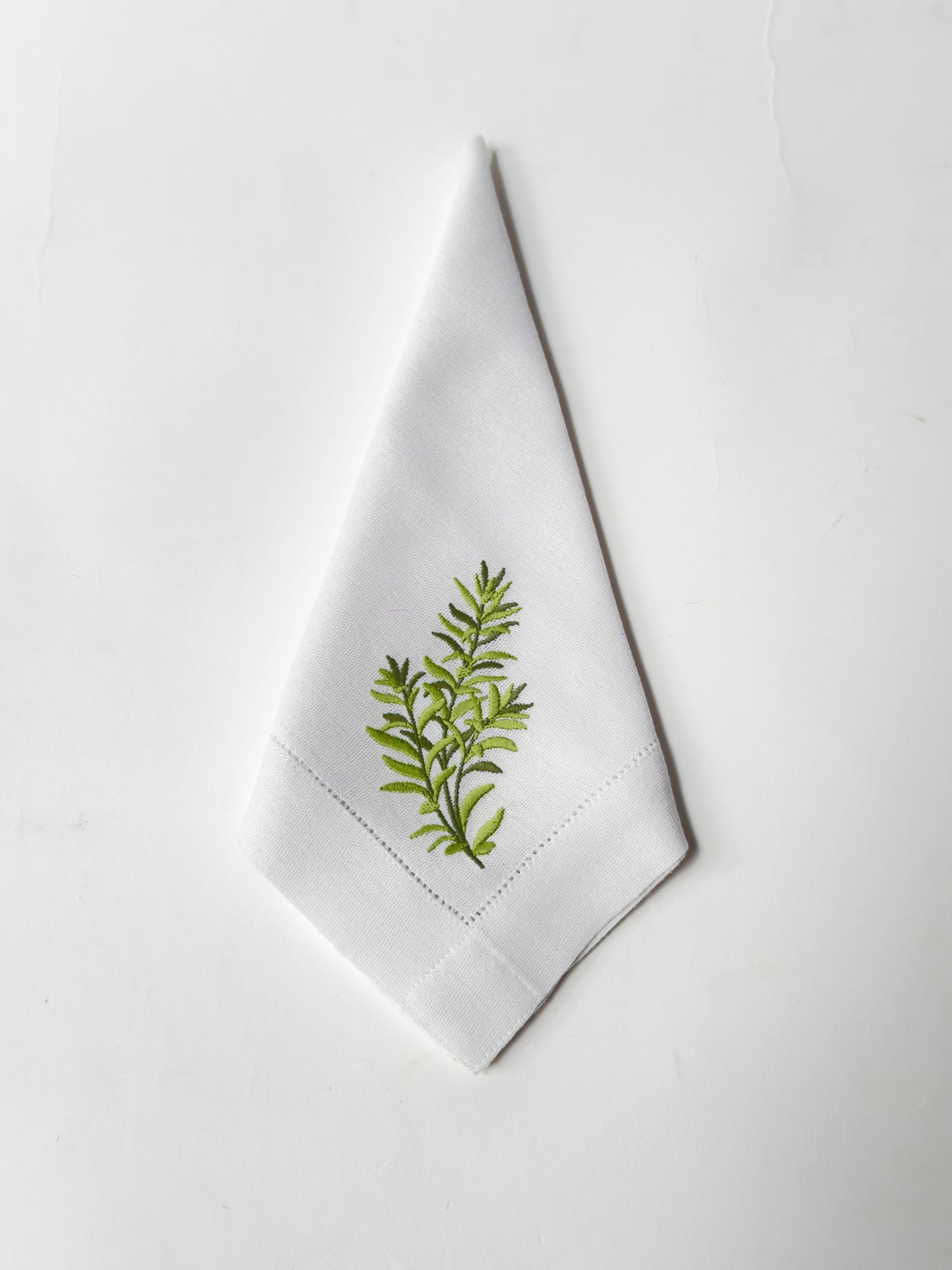 Guardanapo Misto branco alecrim