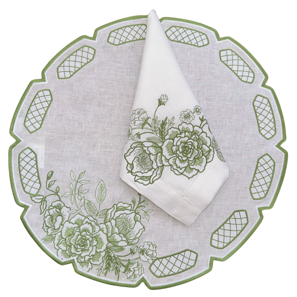 Guardanapo Versalhes verde