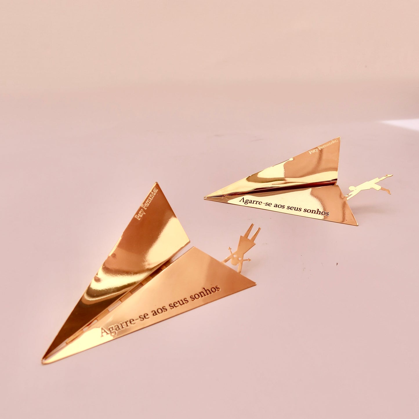 Escultura de parede avião “Sonho”