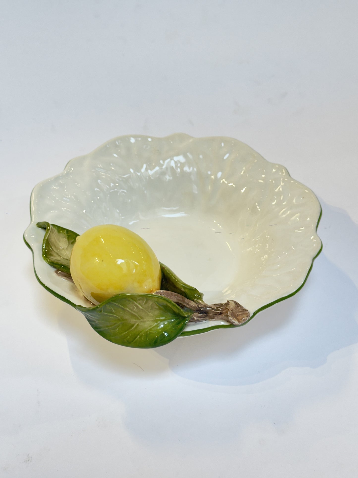 Tigela Centro de Mesa Escultural Limões Sicilianos