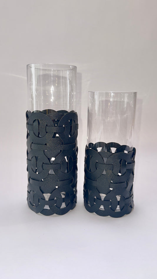 Capa em Couro Sintético Trama Treliça