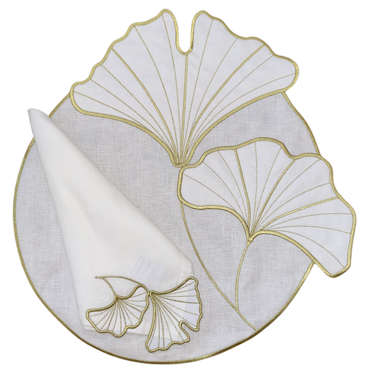 Guardanapo Folhas de Gincko