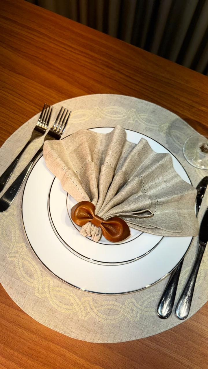 Guardanapo linho 50x50cm