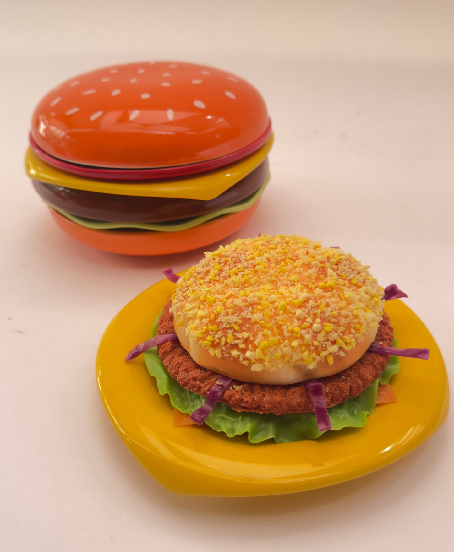 Conjunto de Pratos Hamburguer