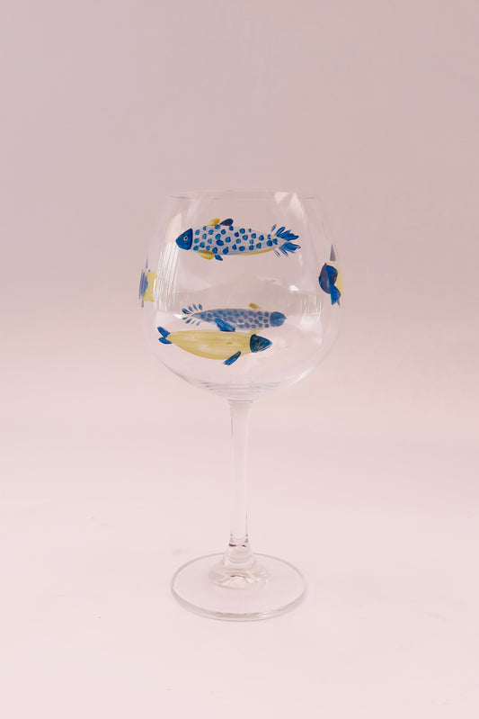 Taça de Cristal de Titânio Sardina - 850ml